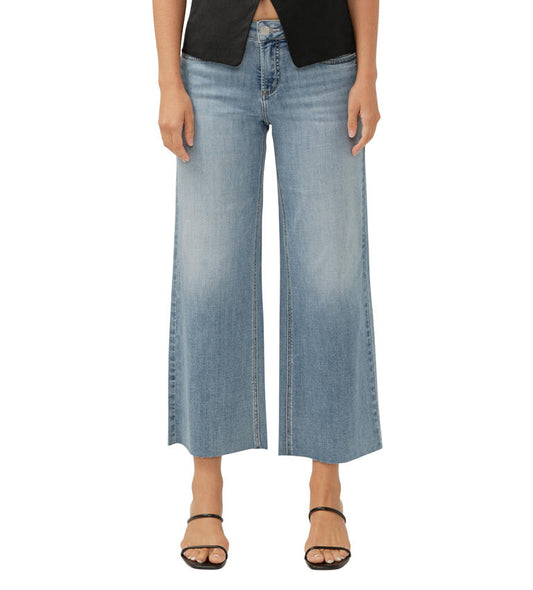 JEANS SILVER SUKI ANKLE WIDE LEG POUR FEMME