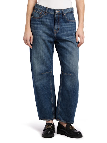 Jeans LARGE taille moyenne-Guess-femme