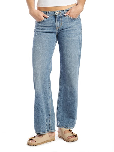 Jeans LARGE taille base Guess femme