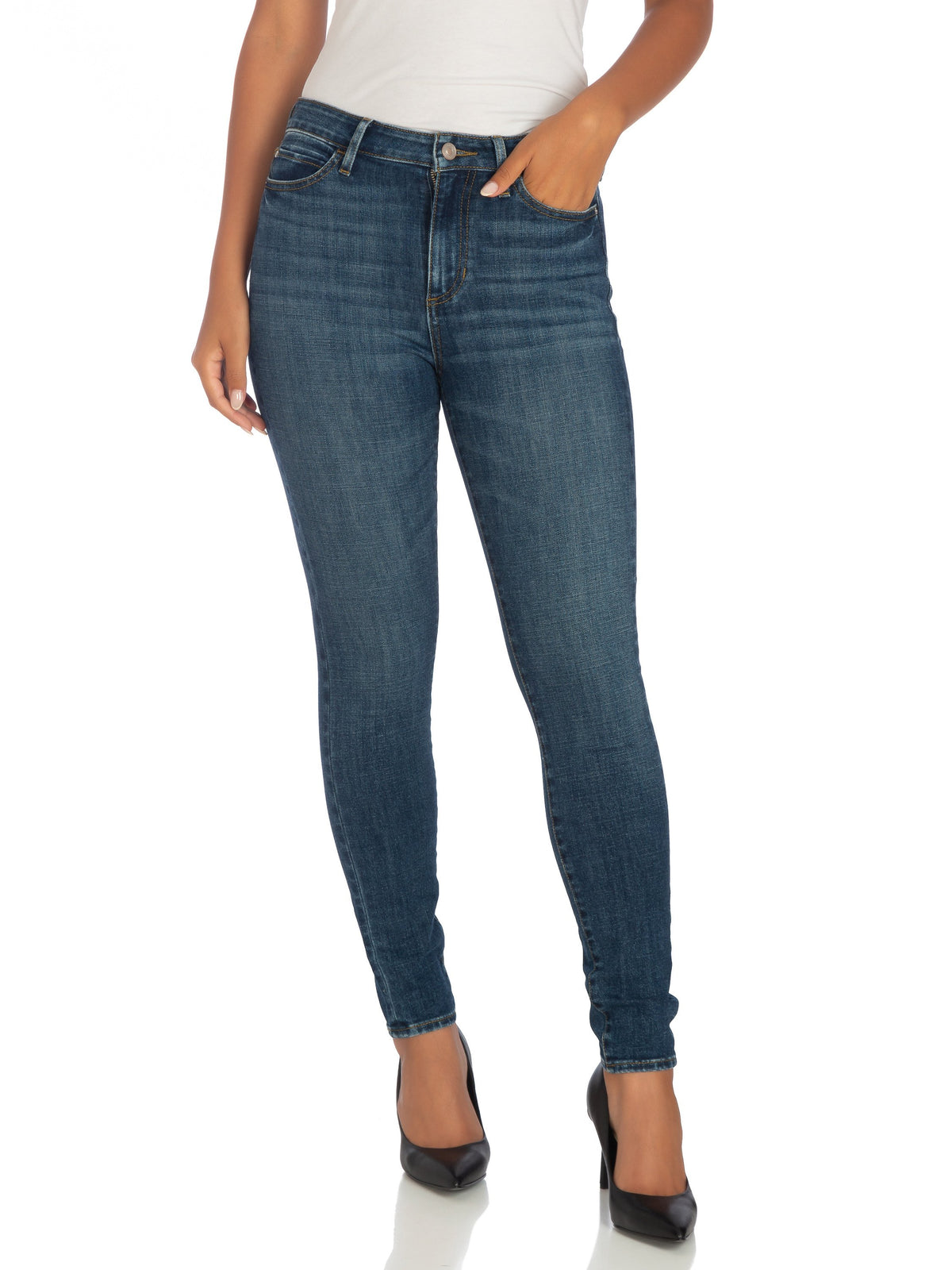 Jeans SKINNY 1981 taille haute GUESS pour femme โ HANGAR-29