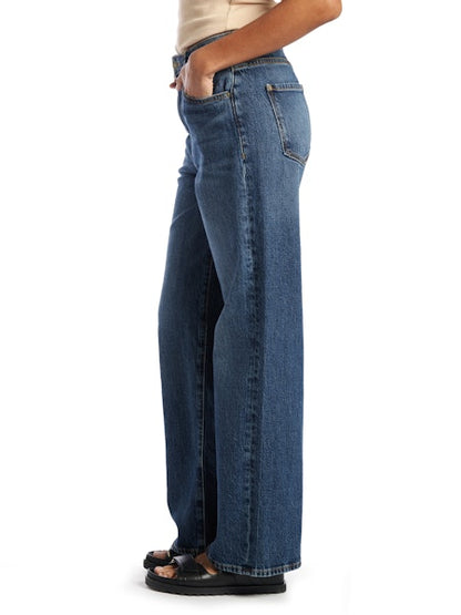 Jeans LARGE taille haute Guess femme