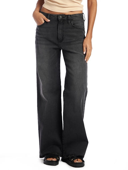 Jeans LARGE taille haute Guess femme