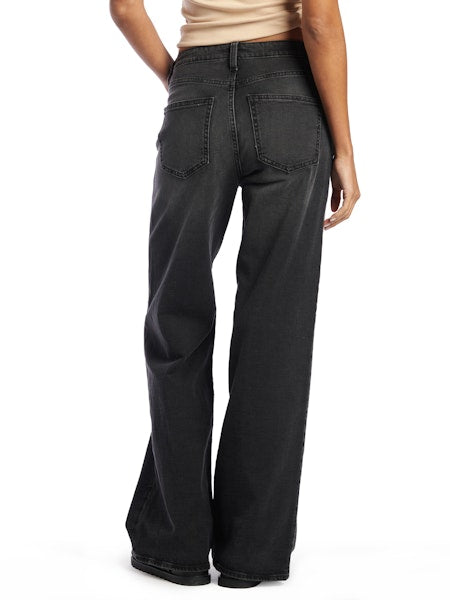 Jeans LARGE taille haute Guess femme