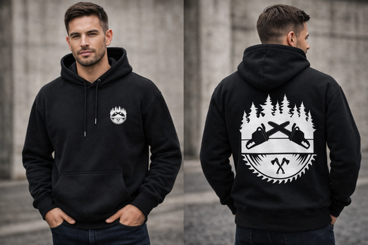 HOODIE LOGO SCIE * Précommande seulement* Hangar-29 référence jeans (Copie)