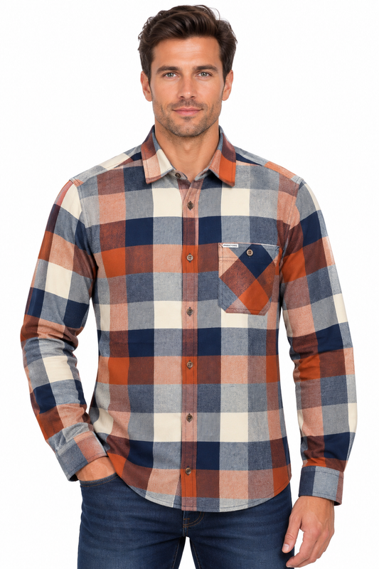 CHEMISE carr -ZERO  HOMME