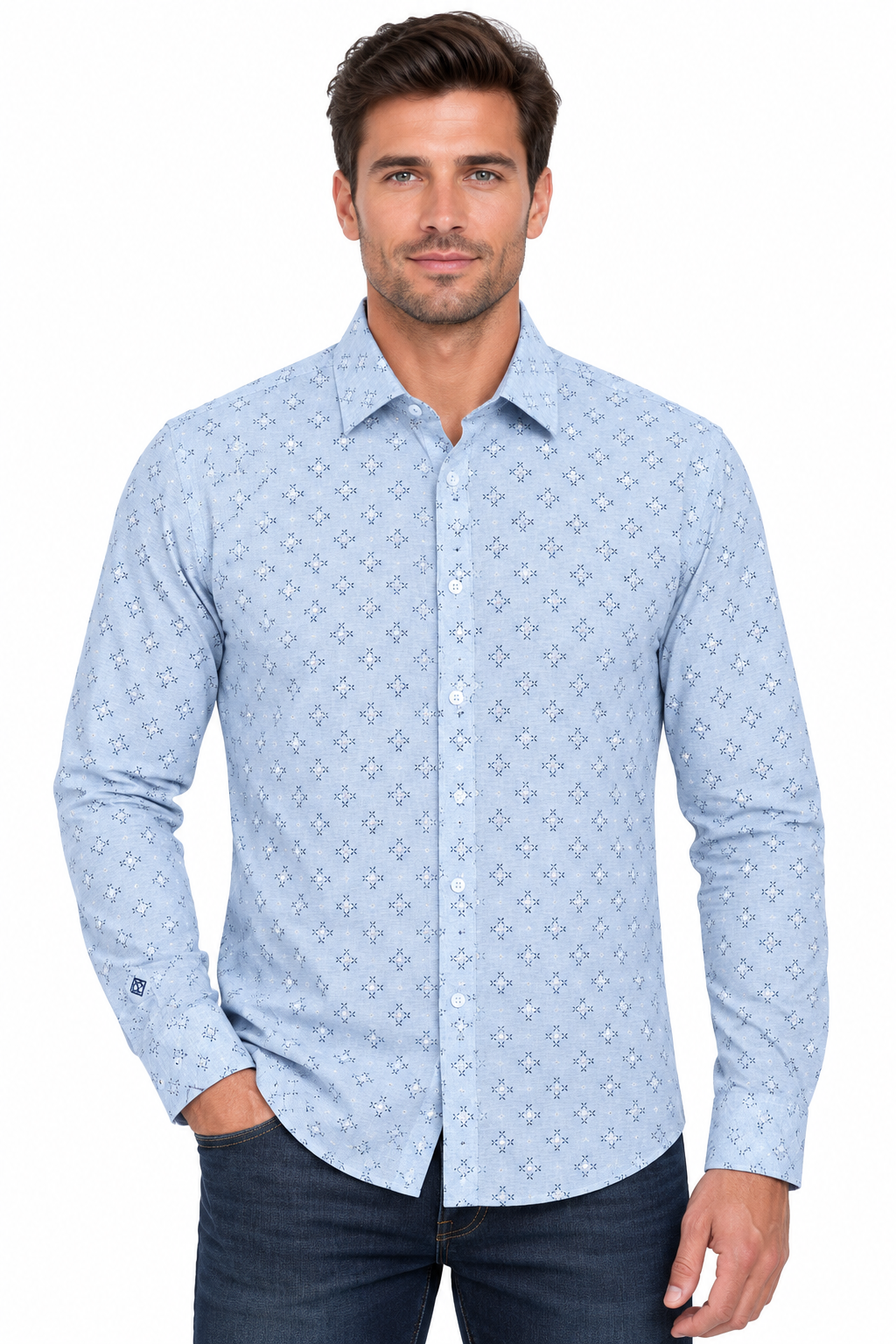 CHEMISE POINT-ZERO  HOMME