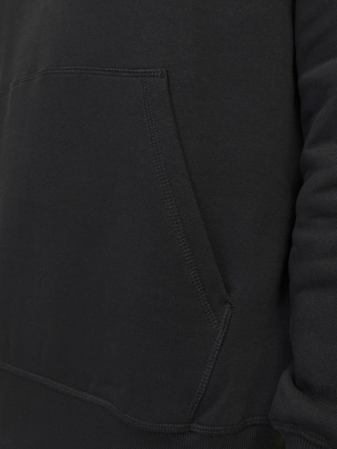 HOODIE NOIR JACK & JONES HOMME