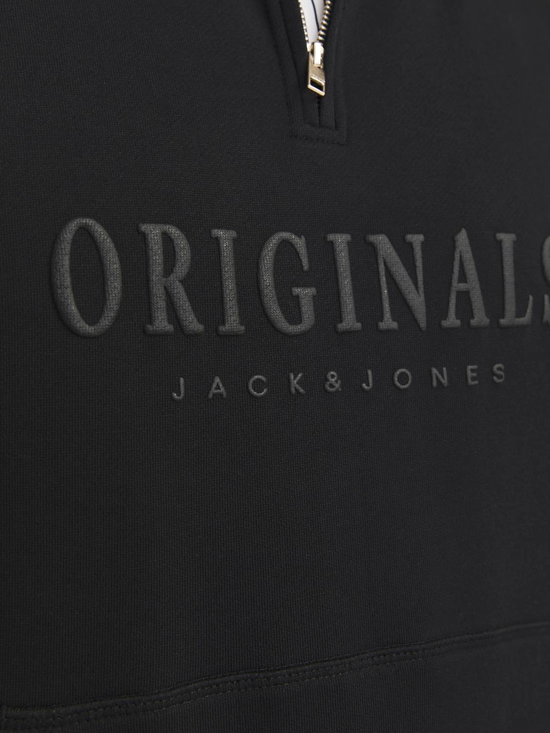 HOODIE NOIR JACK & JONES HOMME