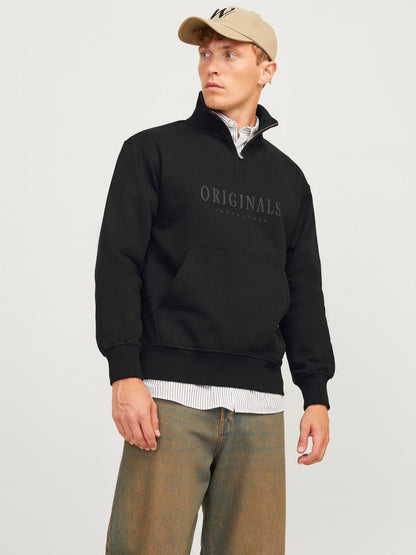 HOODIE NOIR JACK & JONES HOMME