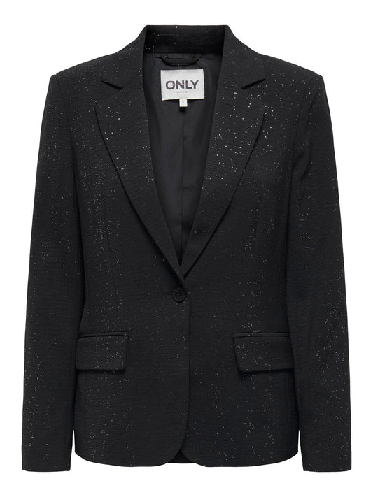 BLAZER NOIR AVEC PAILLETTE ONLY FEMME