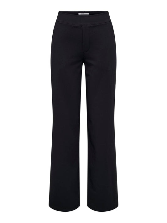 PANTALON NOIR LARGE ONLY FEMME