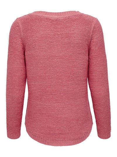 Chandail en tricot rose Only pour femme