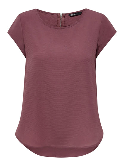 T-shirt ROSE BROWN Only pour femme