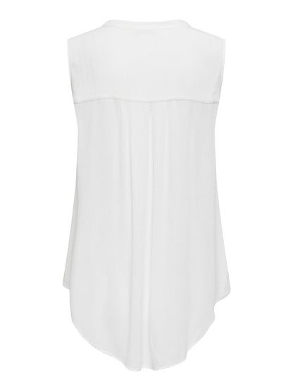 Camisole blanche only femme