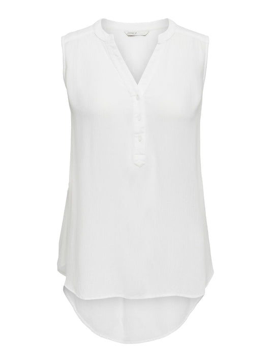 Camisole blanche only femme