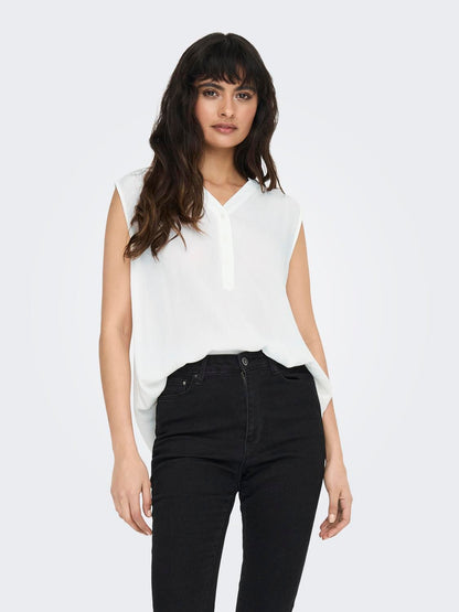 Camisole blanche only femme