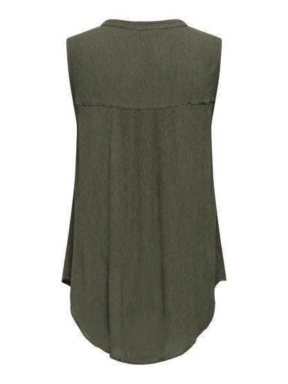 Camisole verte only femme