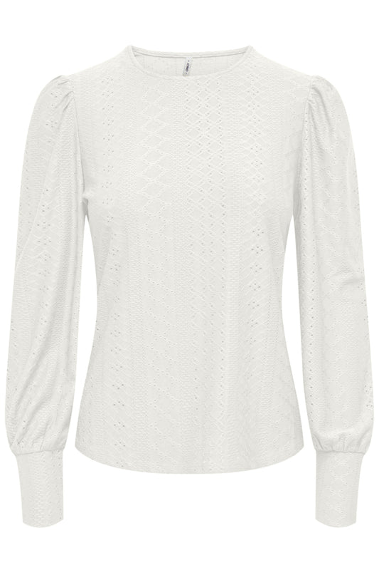 TRICOT BLANC ONLY FEMME