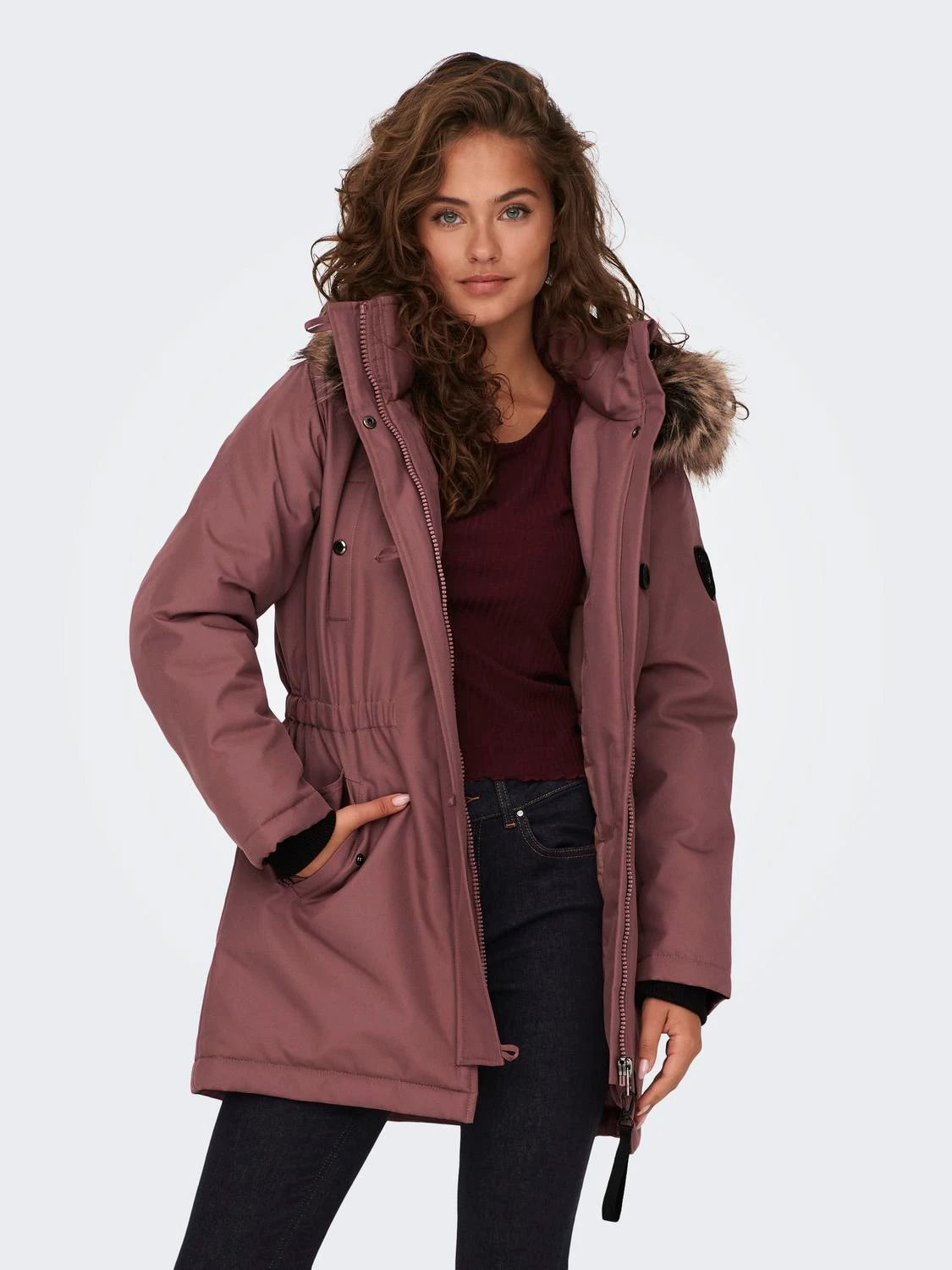 MANTEAU HIVER ONLY FEMME