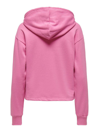 Hoodie court rose Only pour femme