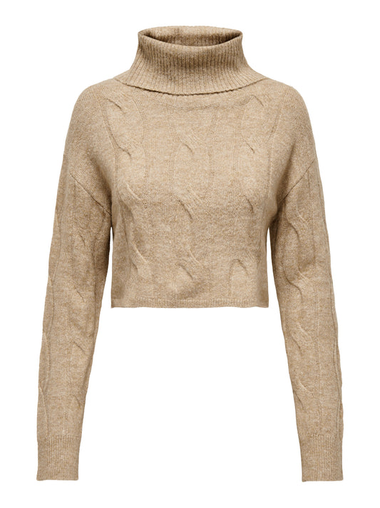 TRICOT BEIGE ONLY FEMME