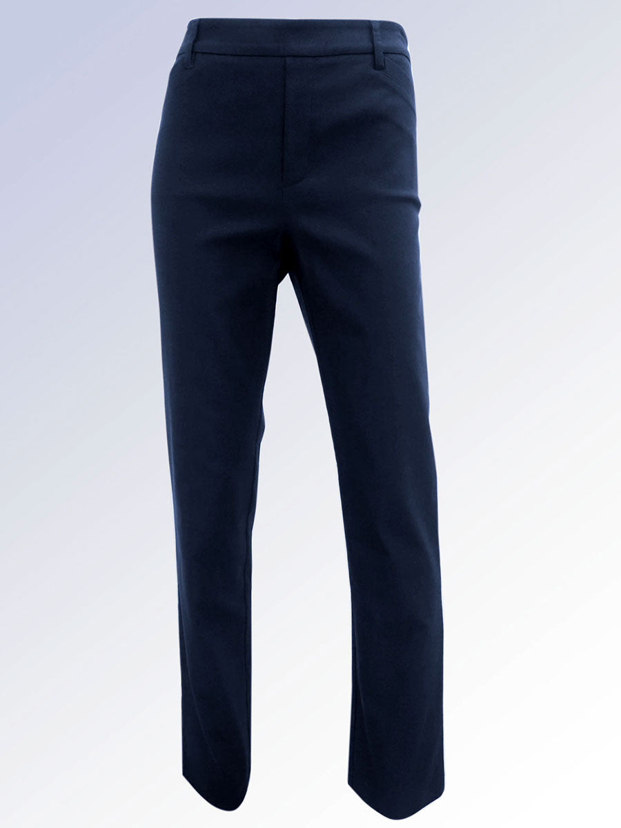 PANTALON MARINE PULL ON POINT-ZÉRO POUR FEMME