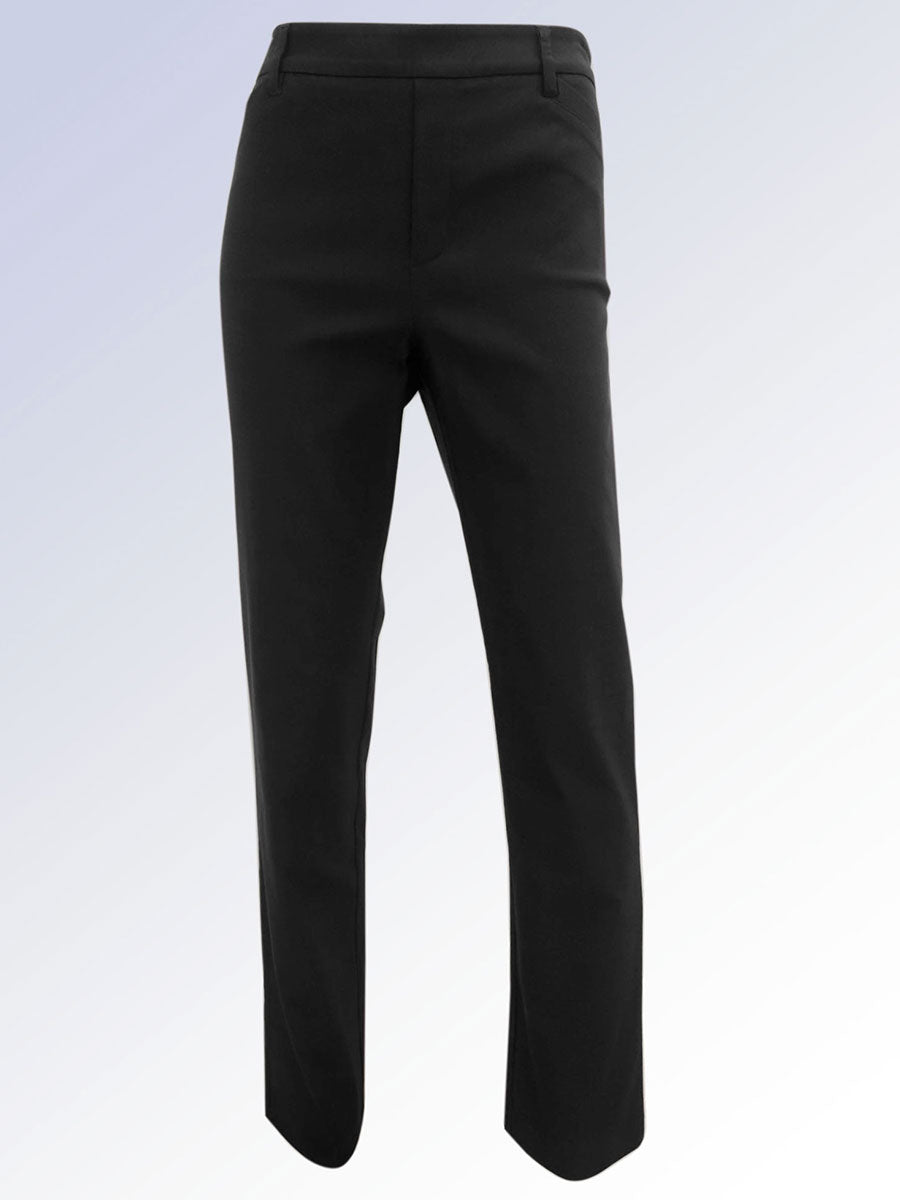 PANTALON NOIR PULL ON POINT-ZÉRO POUR FEMME