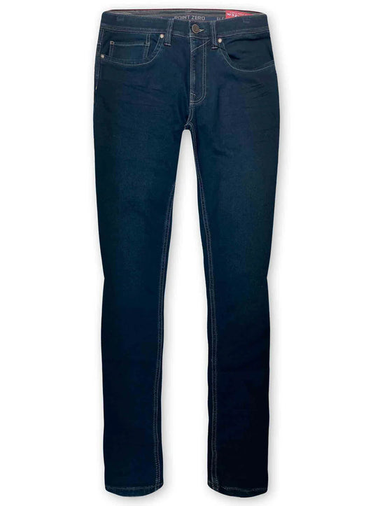Jeans bleu foncé Point Zéro pour homme