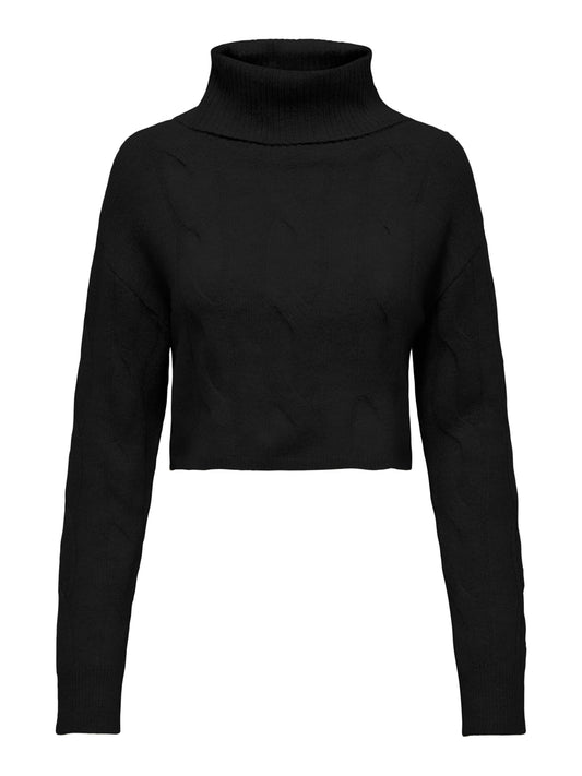 TRICOT NOIR ONLY FEMME