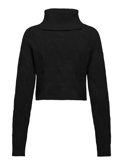 TRICOT NOIR ONLY FEMME