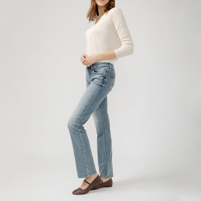Jeans ELYSE BOOTCUT taille moyenne Silver femme