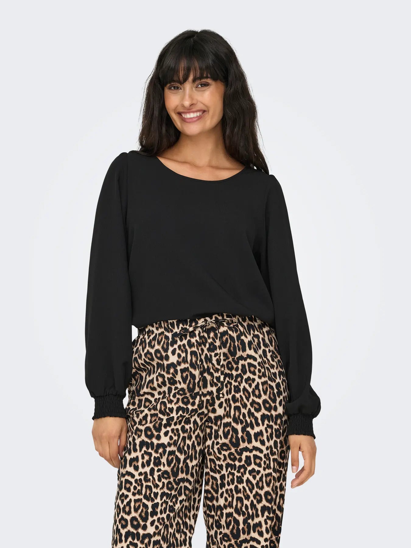 BLOUSE NOIR ONLY POUR FEMME