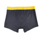 Boxer noir élastique jaune Jack&Jones pour homme