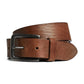 Jack&Jones men's brown leather belt