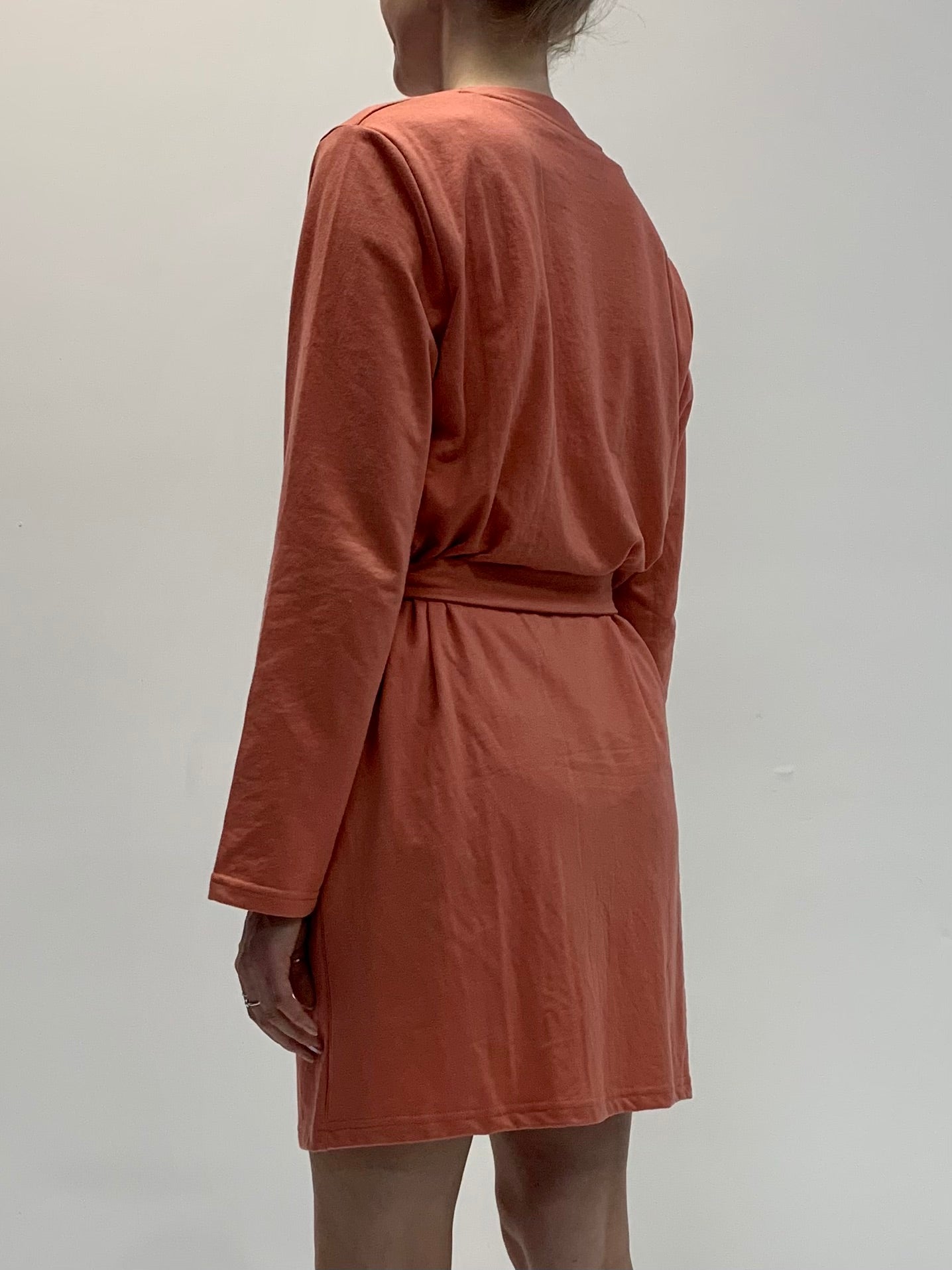 Women's Toi&Moi Short coral bathrobe
