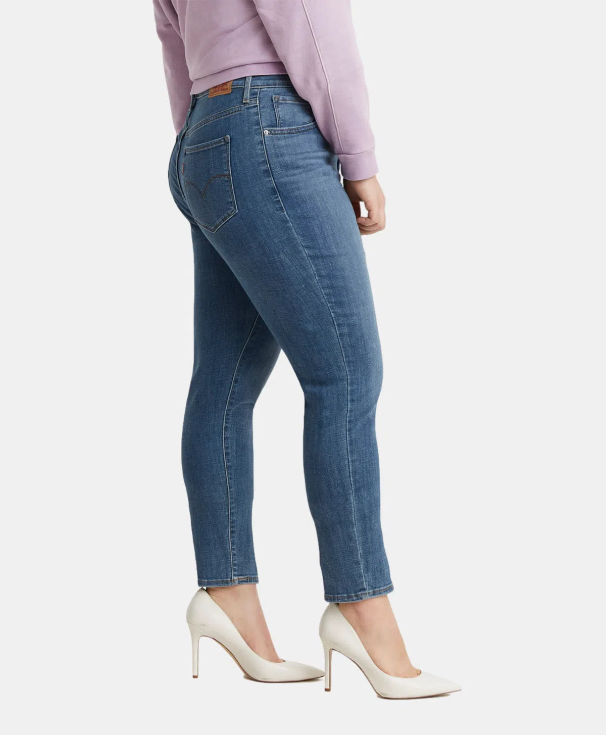 Jeans Levi's 721 filiforme Taille plus bleu pour femme