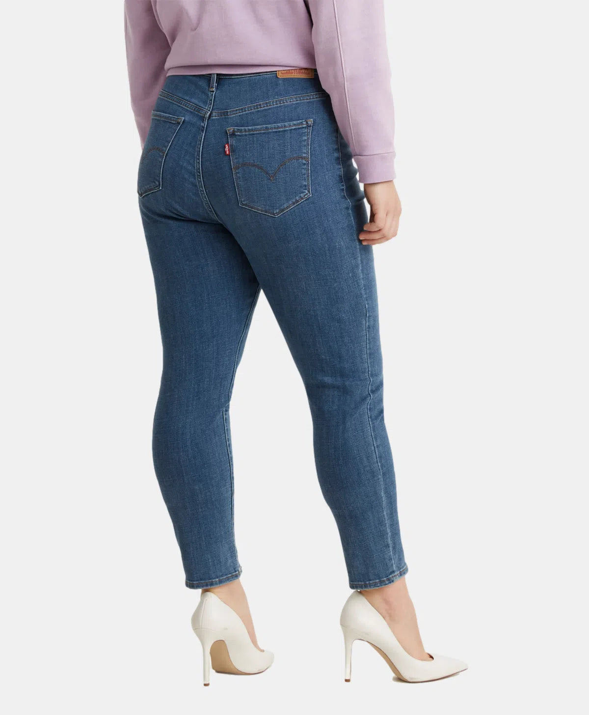 Jeans Levi's 721 filiforme Taille plus bleu pour femme