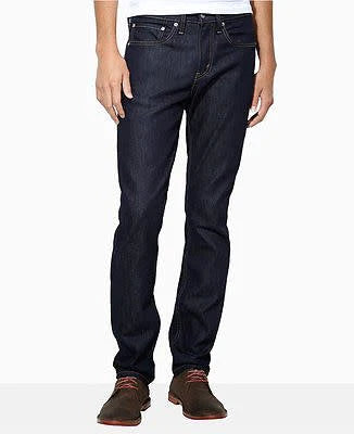 Men's Levi's 511 slim fit dark blue jeans