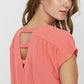 Robe corail ONLY pour femme