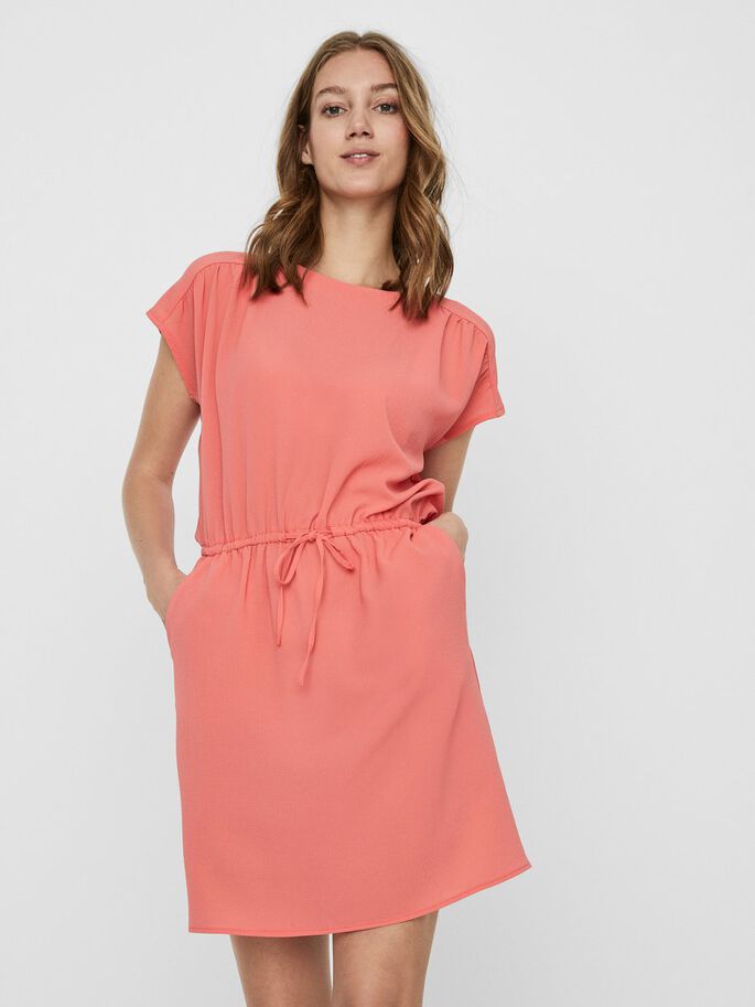 Robe corail ONLY pour femme