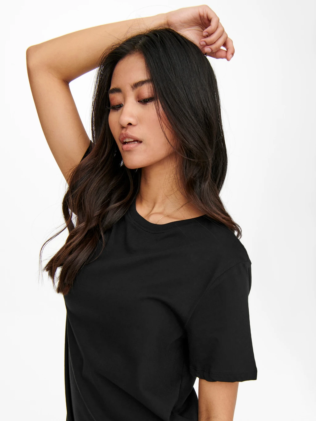 Women's ONLY Black T-Shirt Dress