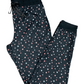 Pantalon de pyjama noir Mandarine&Co pour femme