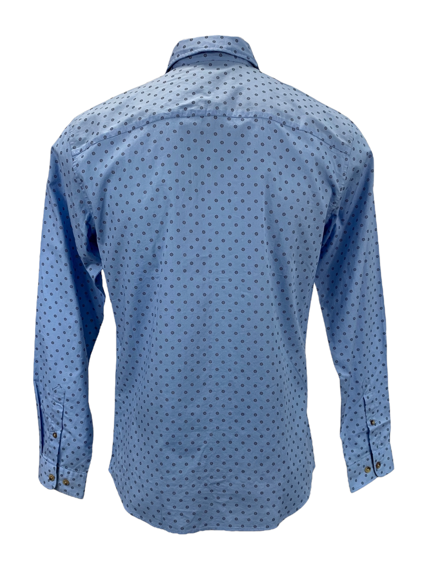 Jack&Jones men's patterned blue shirt