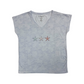 Women's Mandarine&Co grey PJ T-shirt
