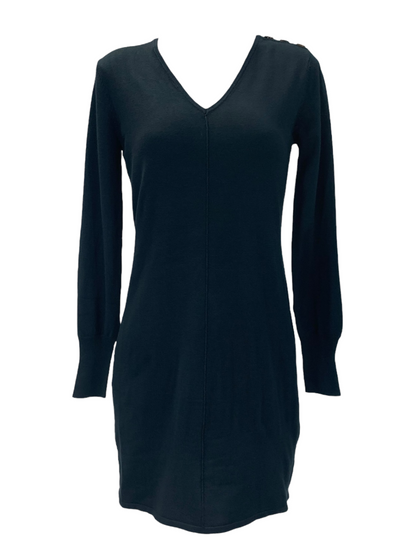 Robe en tricot noir Mandarine&Co pour femme