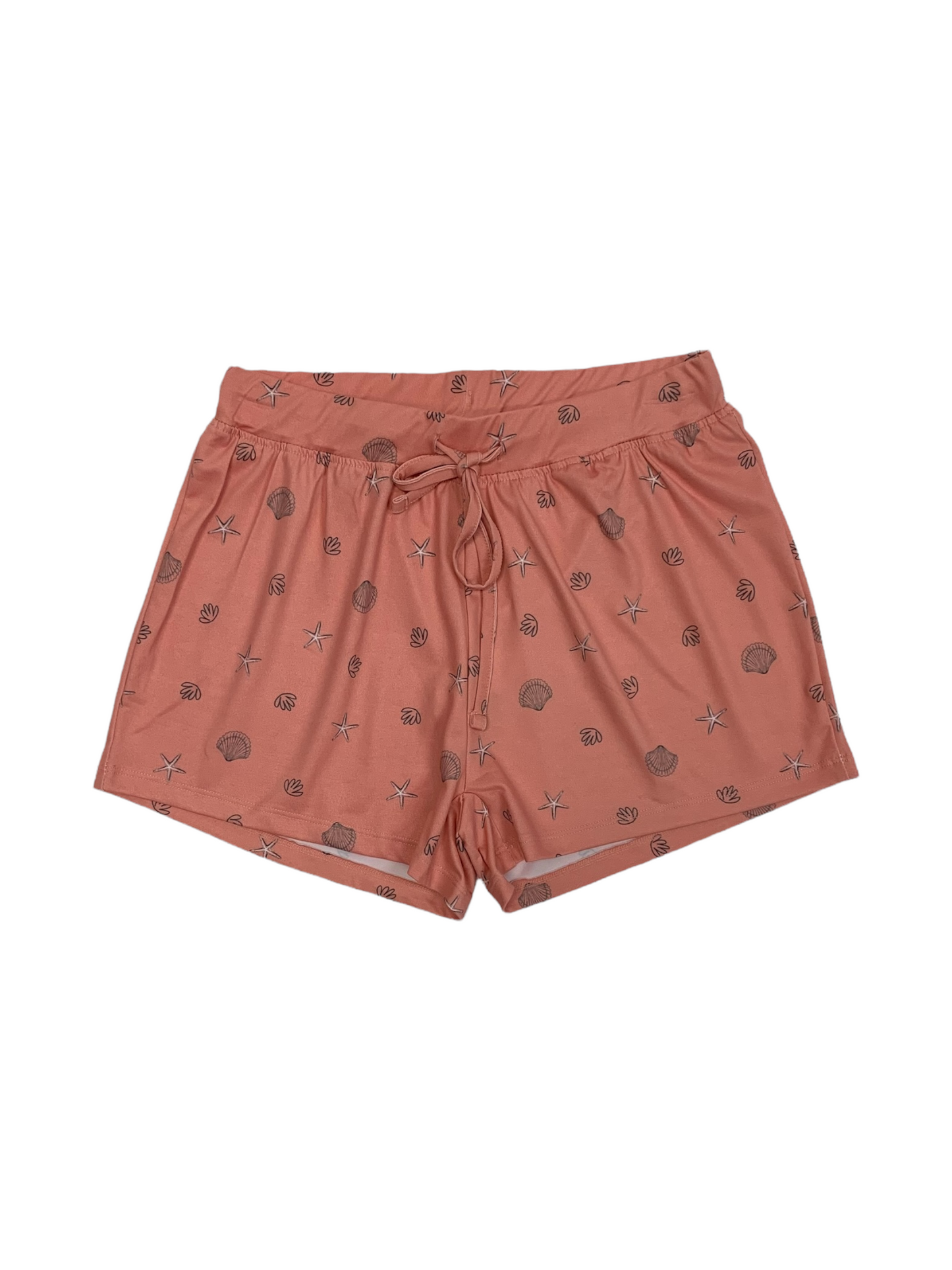 Women's Mandarine&Co coral PJ short