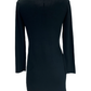 Robe noire en tricot Nass Woman pour femme