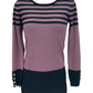 Tricot manches longues mauve Mandarine&Co pour femme