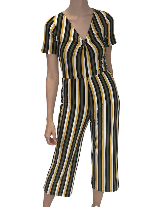 Women's Hangar striped one-piece
