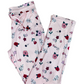 Pantalon de pyjama rose pâle Mandarine&Co pour femme